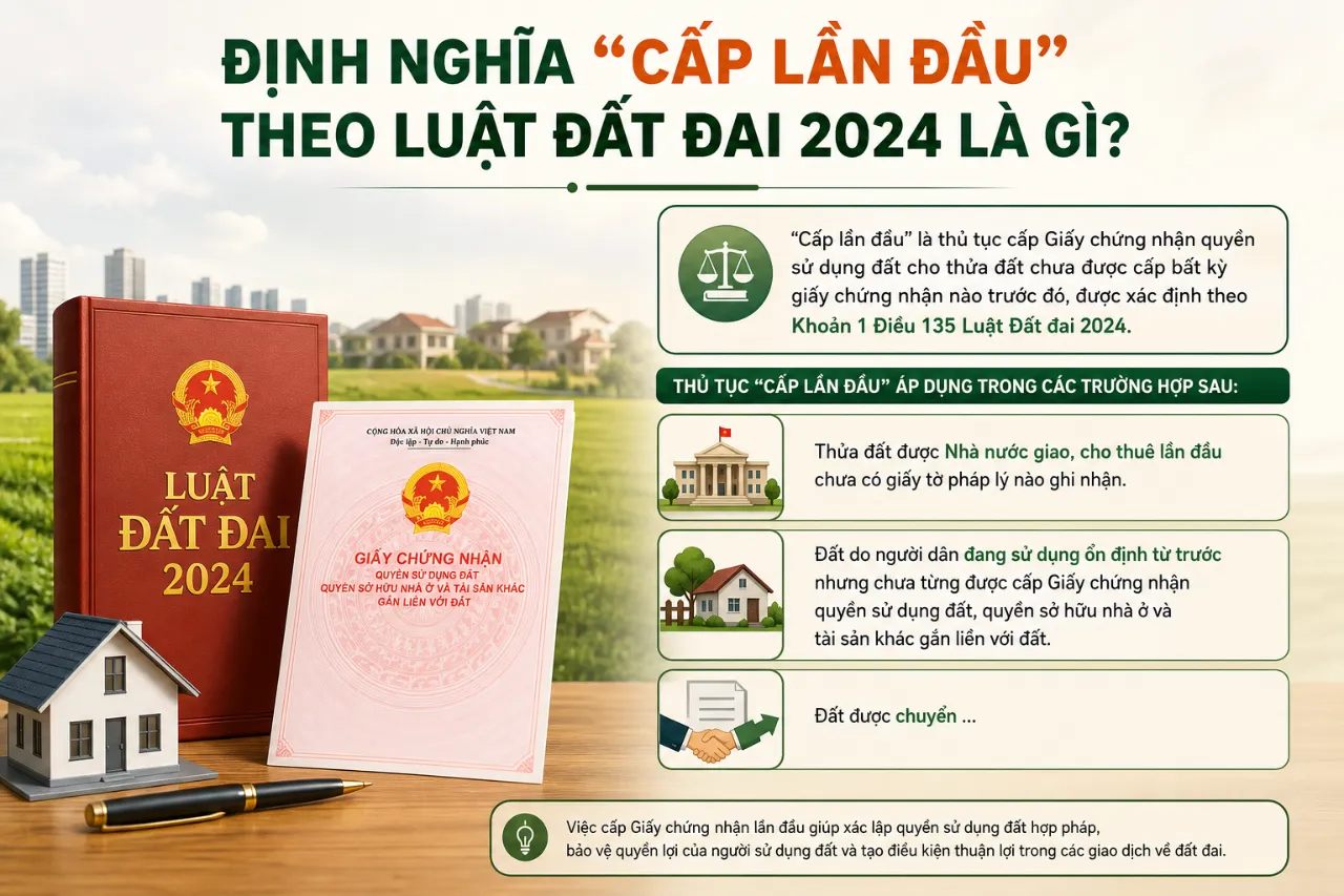 Cấp Sổ Đỏ, Sổ Hồng Lần Đầu: Điều Kiện, Hồ Sơ & Quy Trình Mới Nhất 2025