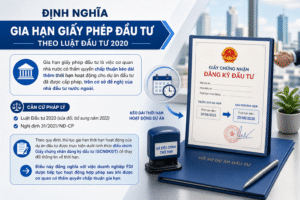 Định nghĩa gia hạn giấy phép đầu tư theo Luật Đầu tư 2020