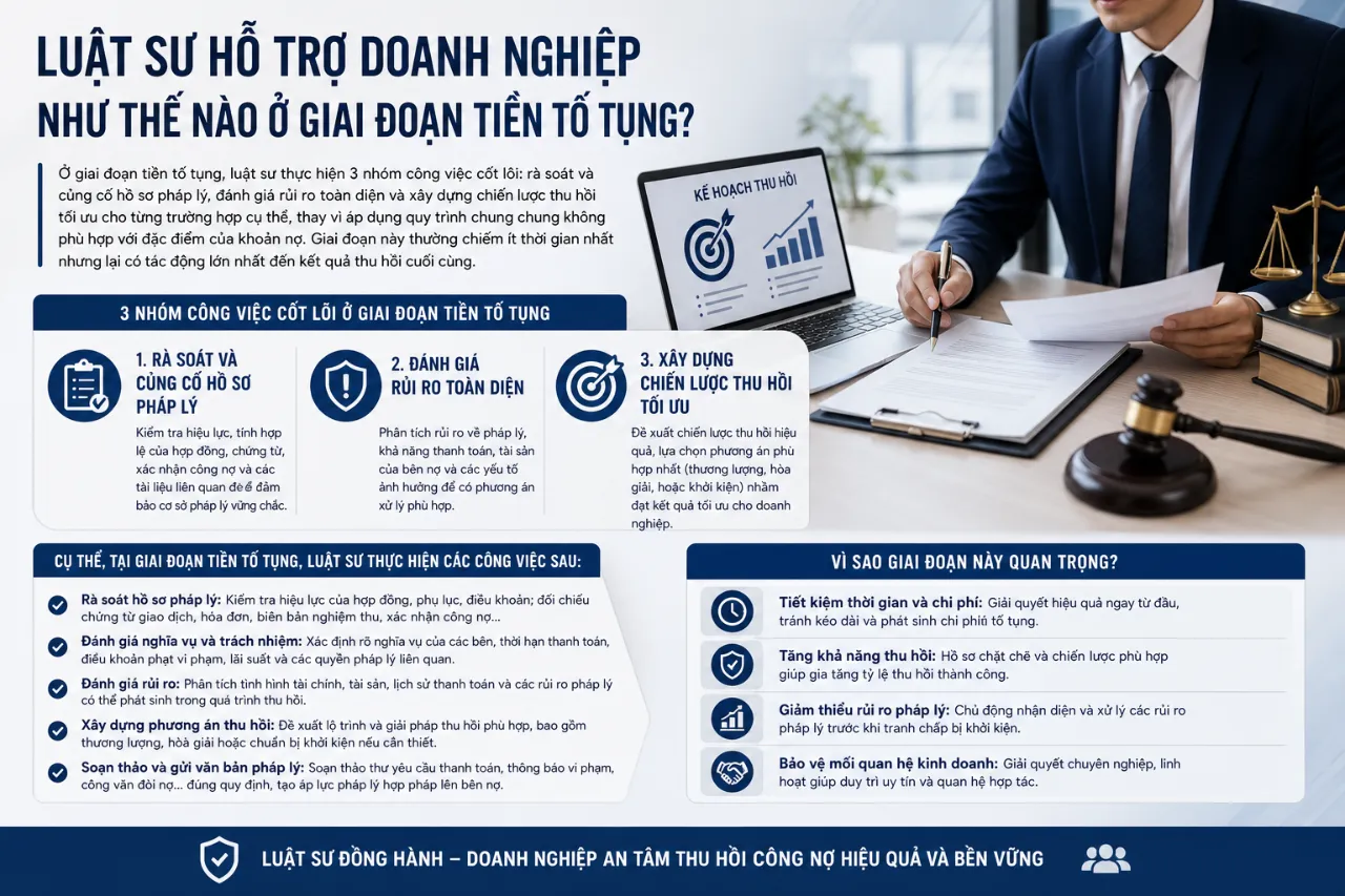 Luật Sư Hỗ Trợ Doanh Nghiệp Như Thế Nào Ở Giai Đoạn Tiền Tố Tụng?