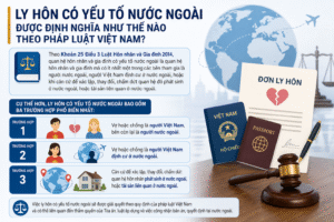 Ly hôn có yếu tố nước ngoài được định nghĩa như thế nào theo pháp luật Việt Nam?