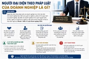 Người đại diện theo pháp luật của doanh nghiệp là gì?
