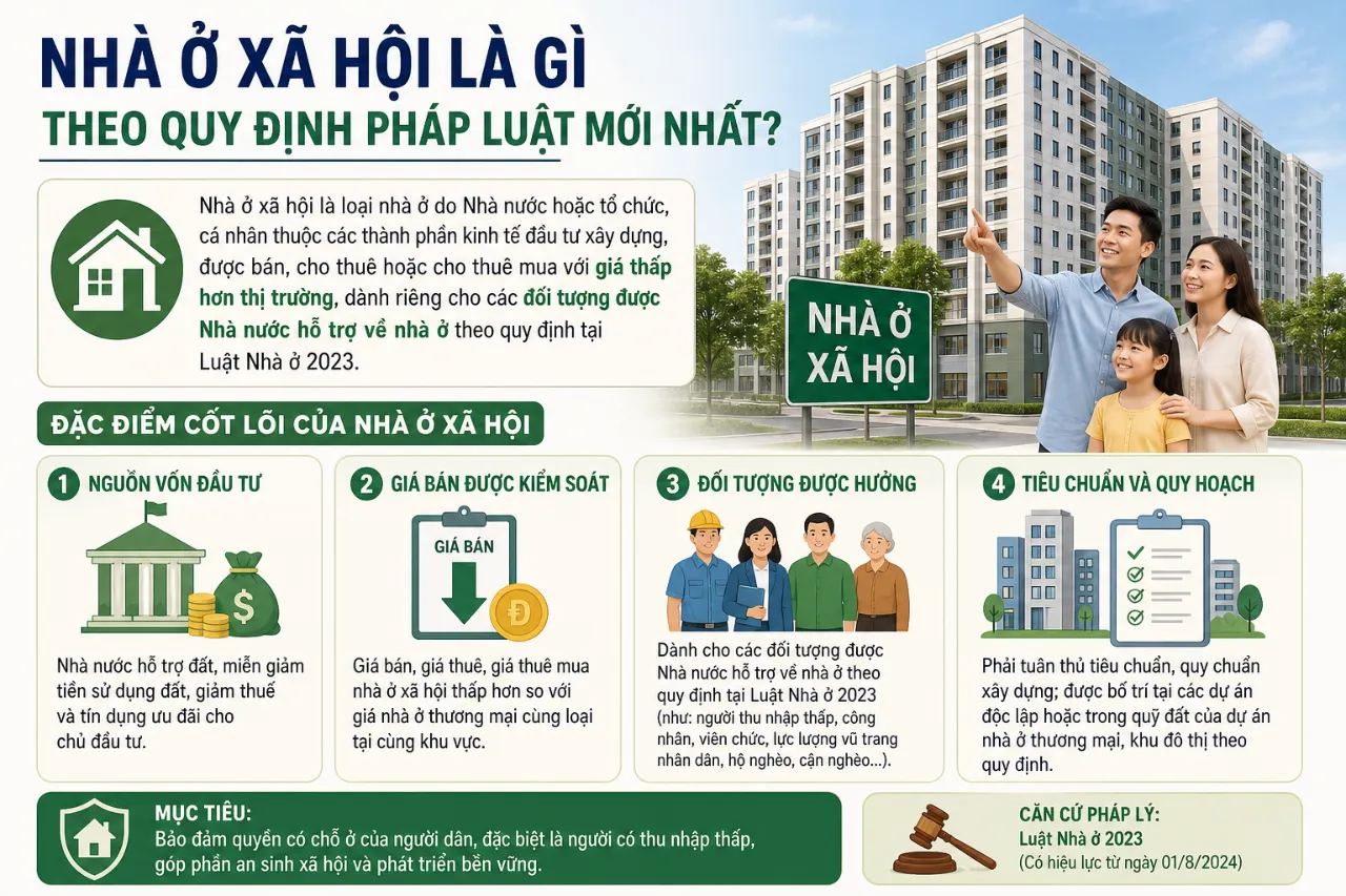 Điều Kiện Mua Nhà Ở Xã Hội 2026: Đối Tượng, Thu Nhập, Hồ Sơ & Thủ Tục Mới Nhất