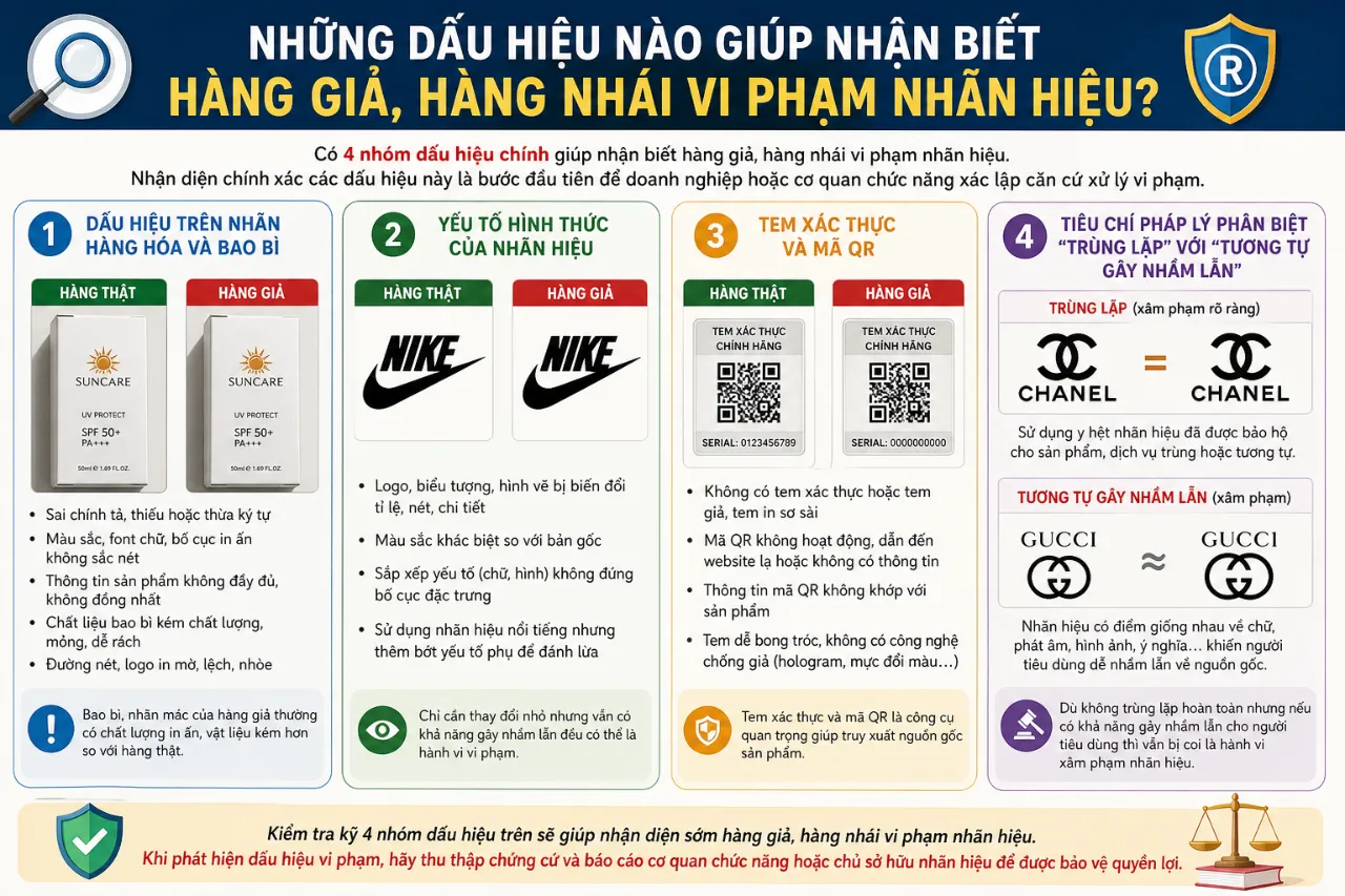 Xử Lý Hàng Giả, Hàng Nhái Vi Phạm Nhãn Hiệu: Chế Tài Hành Chính, Hình Sự và Cách Bảo Vệ Thương Hiệu Doanh Nghiệp