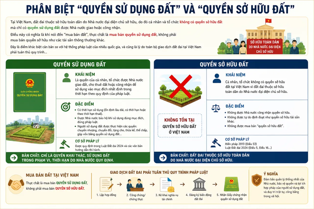 Mua Bán Chuyển Nhượng Quyền Sử Dụng Đất: Điều Kiện, Hồ Sơ & Thủ Tục Pháp Lý Cần Biết