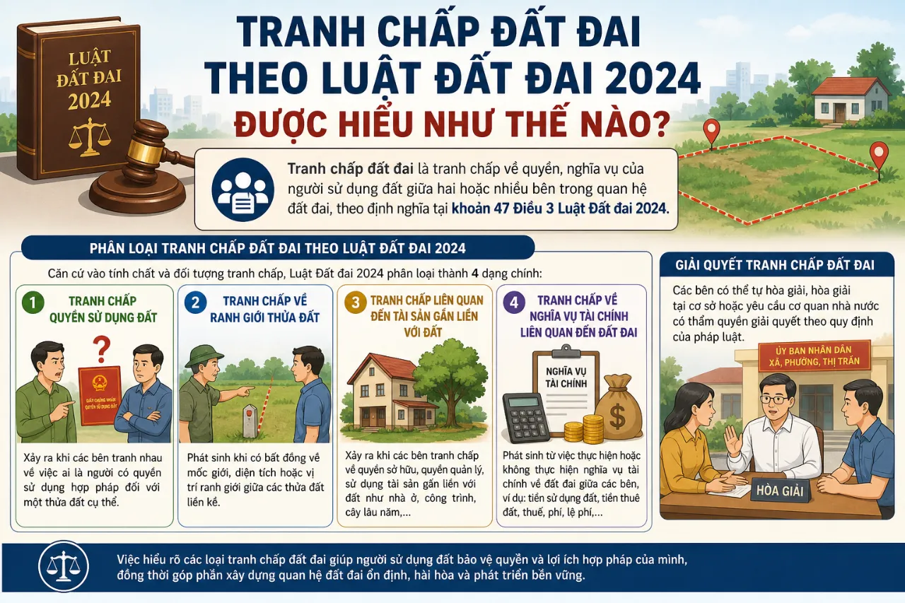 Khởi Kiện Vụ Án Tranh Chấp Đất Đai: Điều Kiện, Hồ Sơ và Thủ Tục Chuẩn Pháp Lý 2025