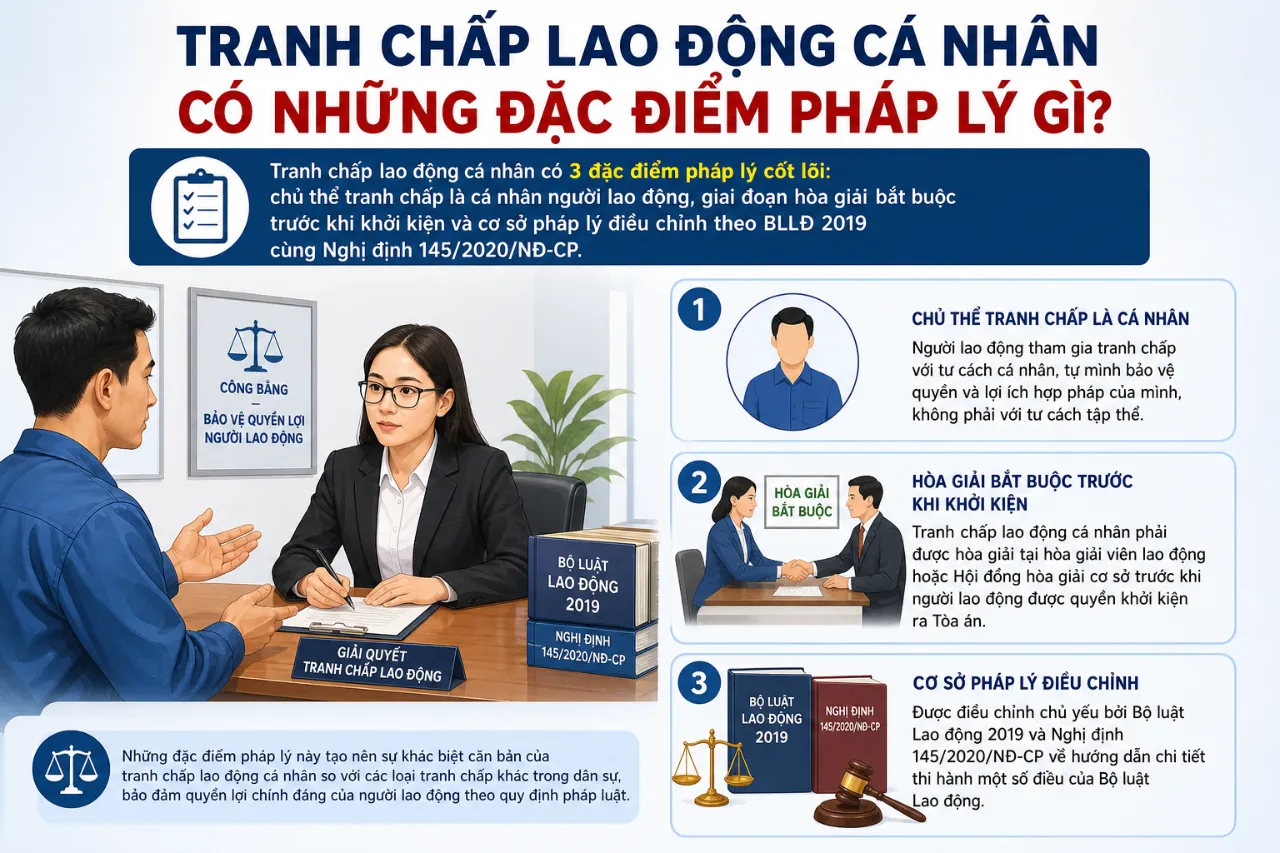 Tranh Chấp Lao Động Cá Nhân Có Những Đặc Điểm Pháp Lý Gì?